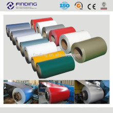 DX51D/CGCC/SGCC/SD250 color coated PPGI/PPGL prepainted galvanized galvalume stainless cold rolled colored steel coil